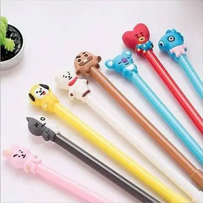 pack-of-4-cute-bts-stylish-cartoon-shape-fancy-gel-pen-for-kids-original-imahfxz9n8w6apf6.webp