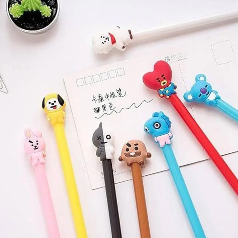 pack-of-4-cute-bts-stylish-cartoon-shape-fancy-gel-pen-for-kids-original-imahfxz9g9zxt3bu.webp
