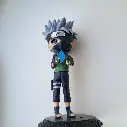 Naruto Kakashi Q Posket Style Figure (15cm) - Premium PVC Chibi Statue (KCube)