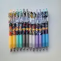Naruto Anime Pen (Random Character) - 0.5mm Black Gel Ink Shinobi Stationery