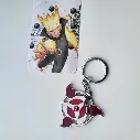 Naruto Spinning Keychain (Random Design) - Metal 360° Rotating Anime Keyring