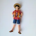 Luffy One Piece Figure with Jacket (21 cm)