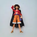 Classic Luffy Figure with Hat & Cape (15-20cm) - One Piece PVC Statue