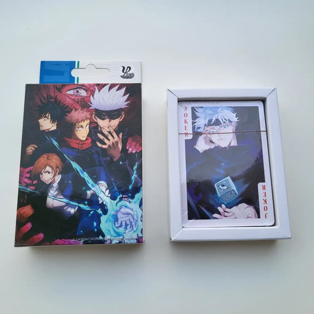 Gojo Satoru Jujutsu Kaisen Playing Cards - JJK Collectible Deck