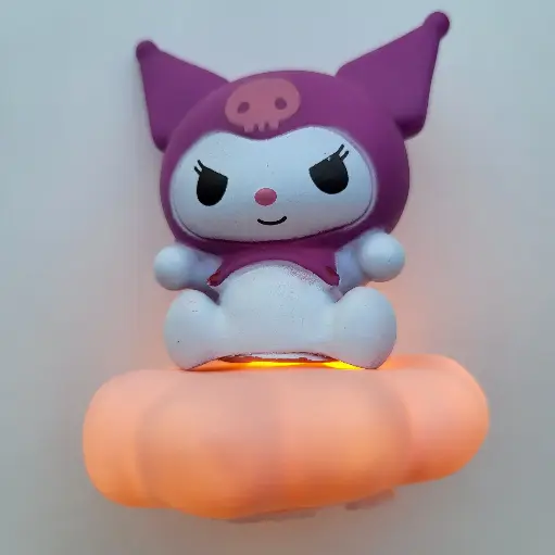 [Lamp1] Kuromi Cloud Night Lamp - Kawaii Sanrio LED Desk Light (KCube Brand)