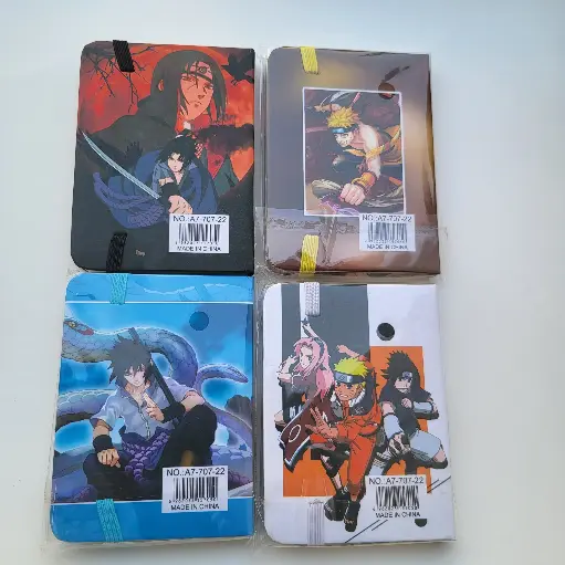 [NOTE1] Naruto Mini Pocket Diary (Random Design) - Compact A7 Anime Journal