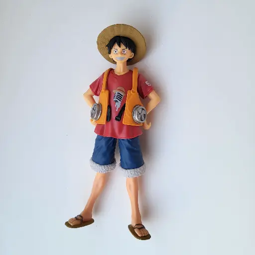 [AF6] Luffy One Piece Figure with Jacket (21 cm)