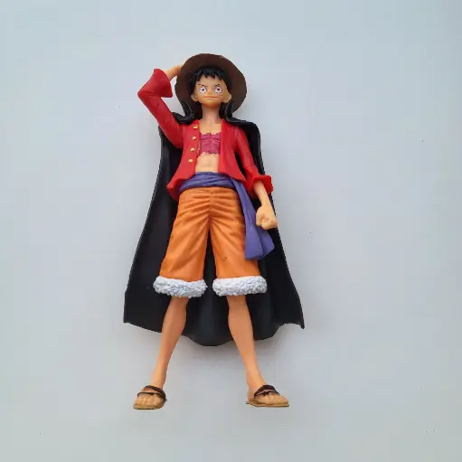 [AF7] Classic Luffy Figure with Hat & Cape (15-20cm) - One Piece PVC Statue